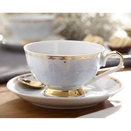 Filiżanka 220 ml ze spodkiem Astra Królewski Błękit G684