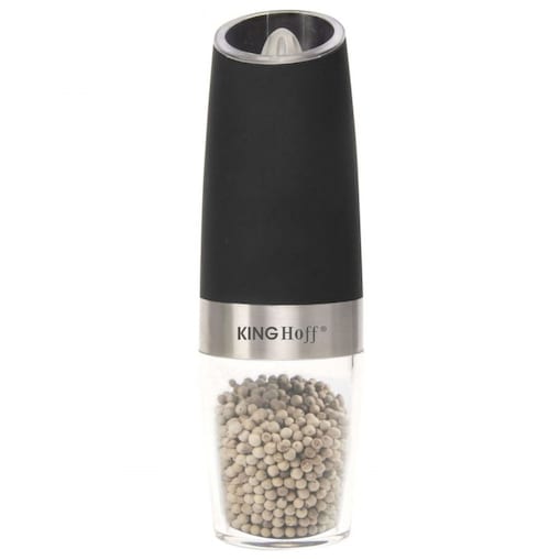 Kinghoff młynek grawitacyjny do soli i pieprzu KH1618A