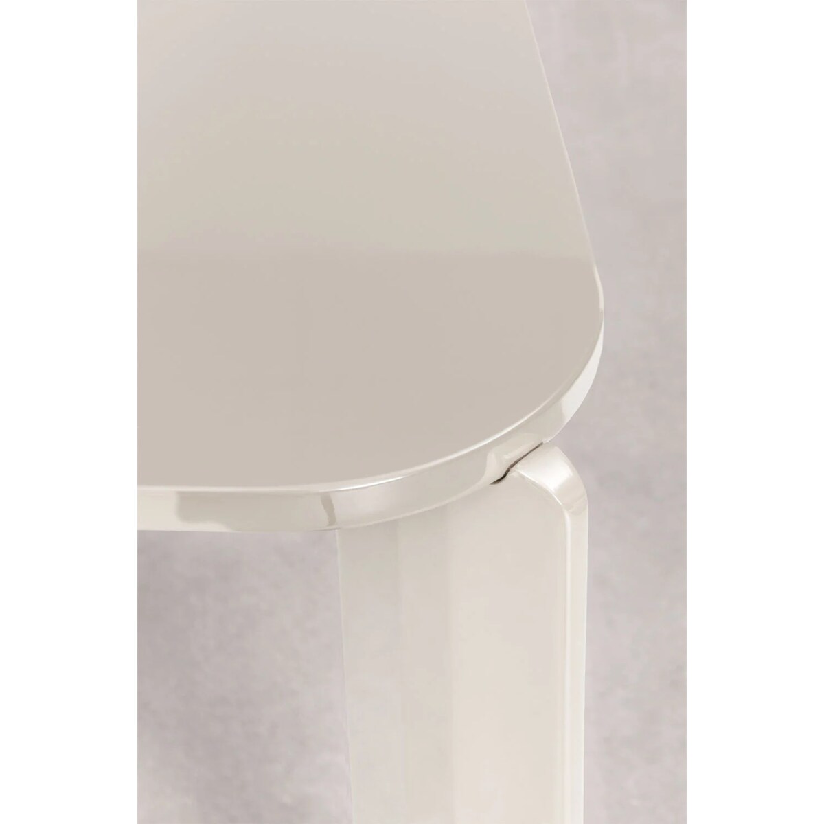 Prostokątny stół jadalniany 200x100 cm z MDF Genewa glossy kremowy