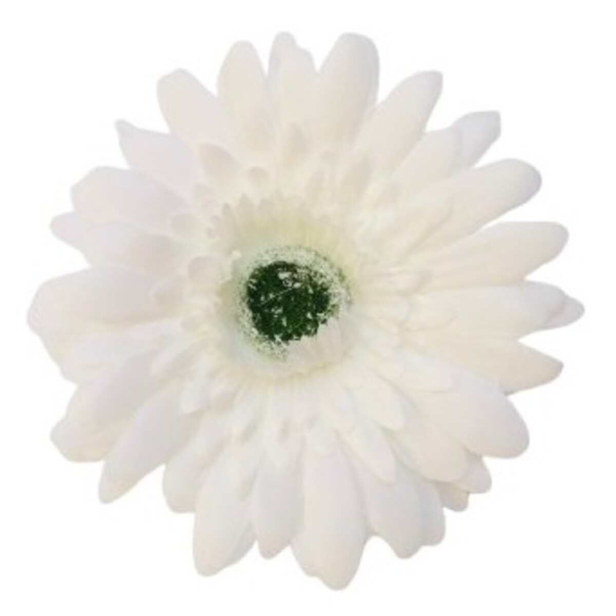 KWIAT SZTUCZNY 6 szt główka BIAŁY do stroika wiązanki kompozycji GERBERA