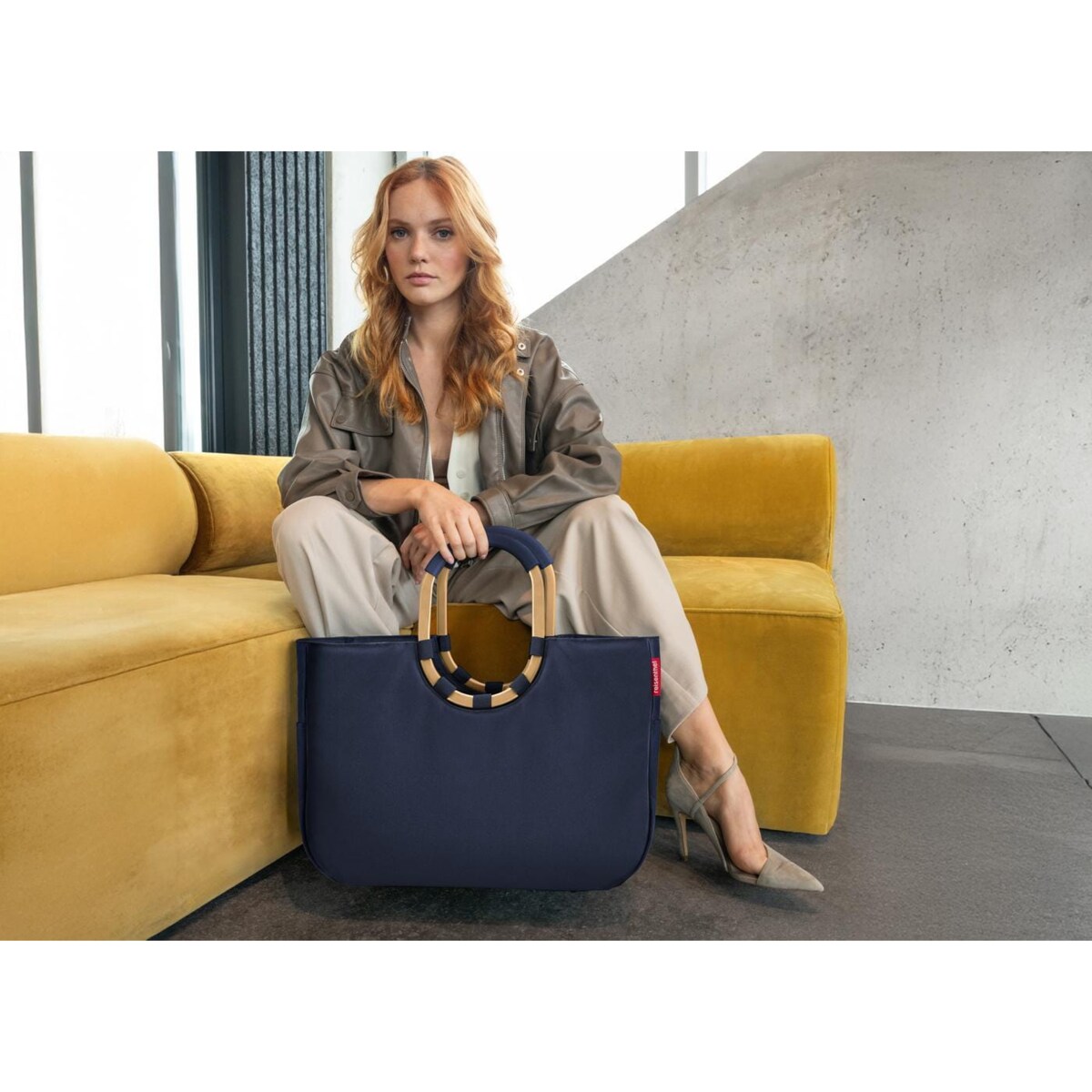 Torba LOOPSHOPPER L, midnight gold