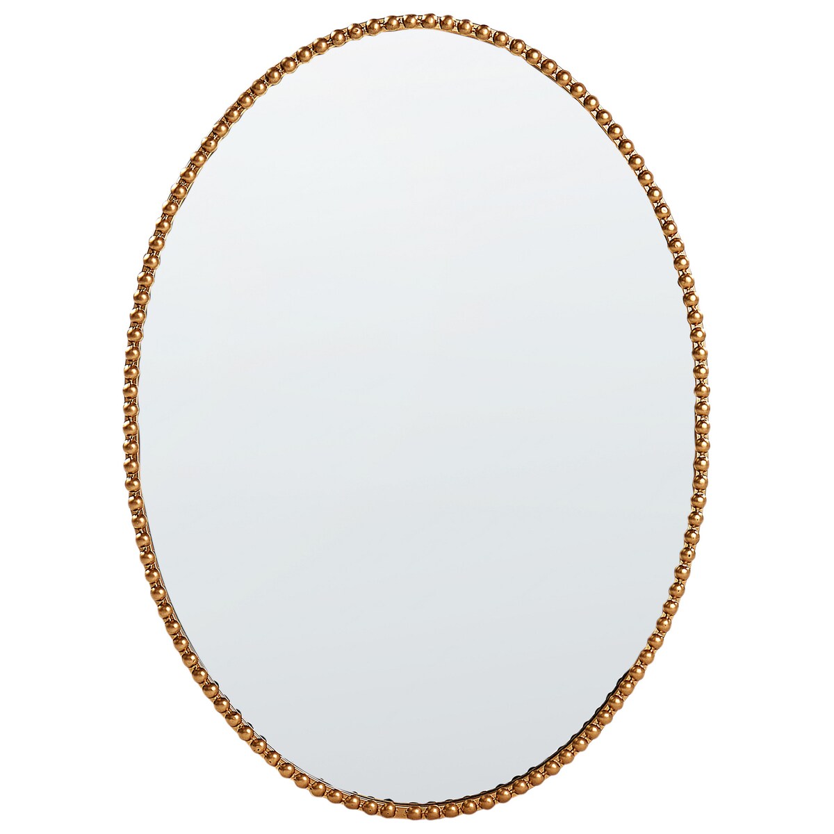 Lustro ścienne OUVEA 57 cm 79 cm Metal Złoty