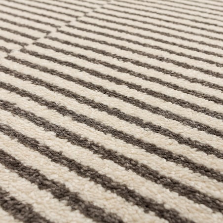 Dywan Sevilla paper white/grey 120x170cm, 120x170cm