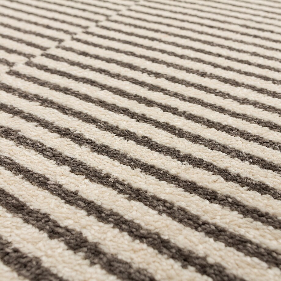 Dywan Sevilla paper white/grey 120x170cm, 120x170cm