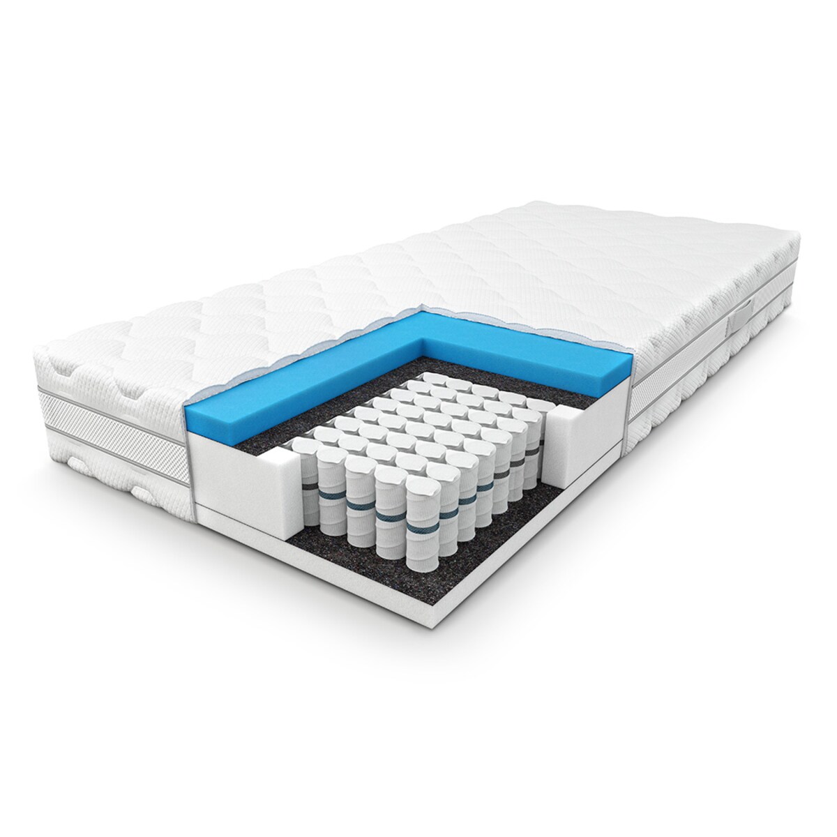 Materac 160x200 dwustronny średnio twardy COMFY SUPPORT marki PAN MATERAC