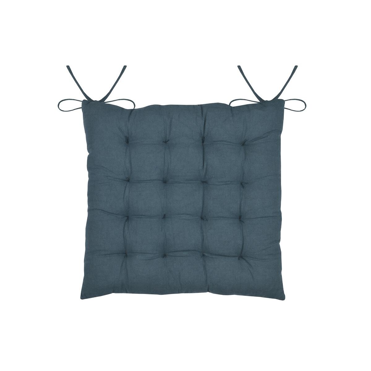 Poduszka na krzesło wiązana COLINE, 100% bawełny, 38 x 38 cm