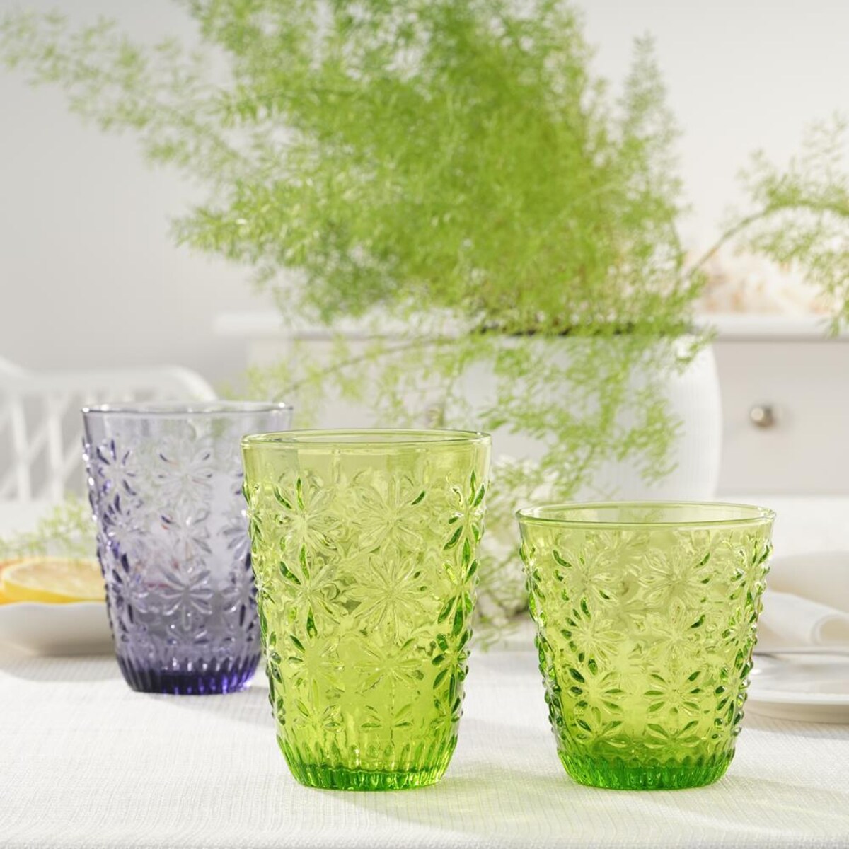 VILLA ITALIA Szklanka zielona 260 ml SENSO