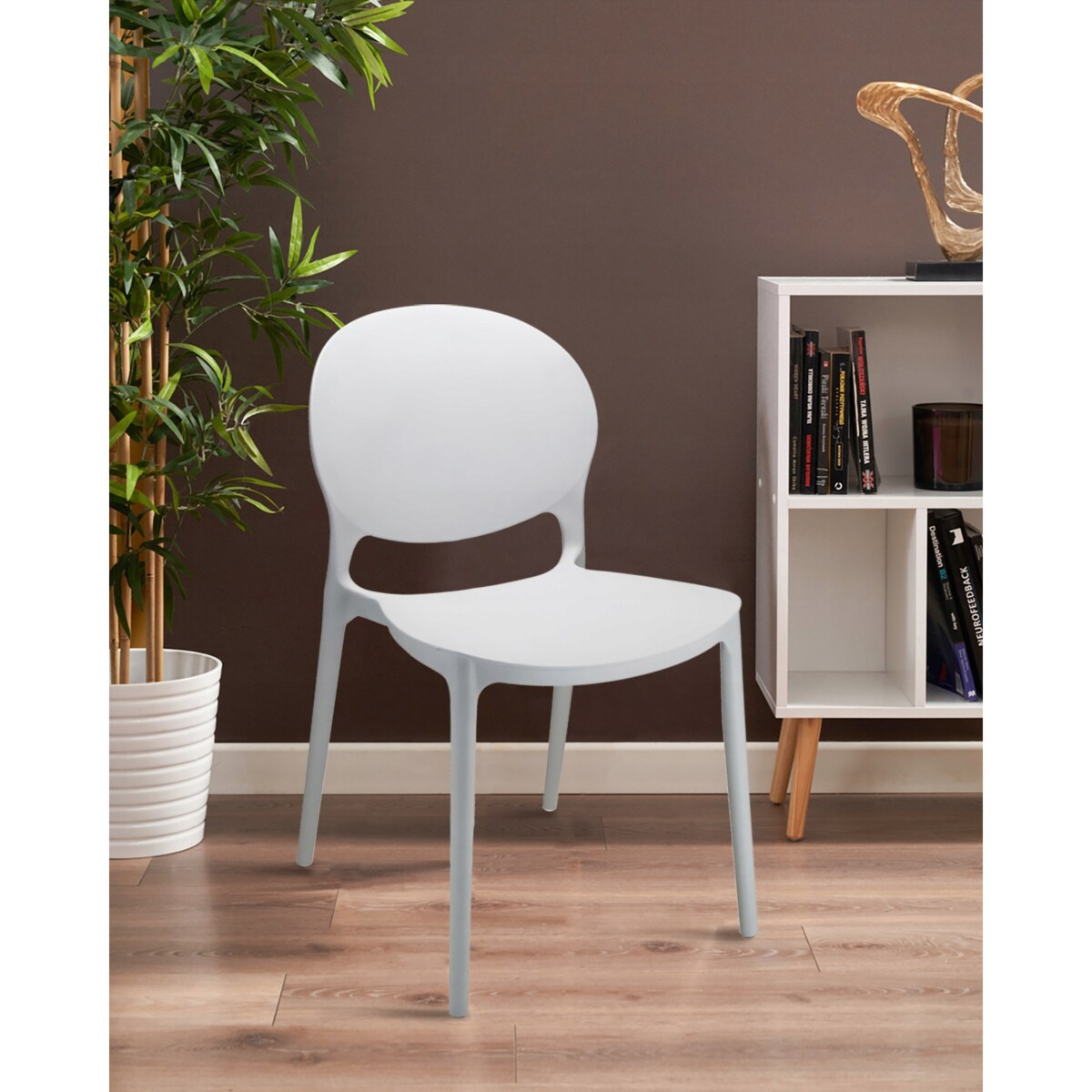 4 X Krzesło Do Jadalni Kuchni Stołu Zestaw Komplet Justin Białe