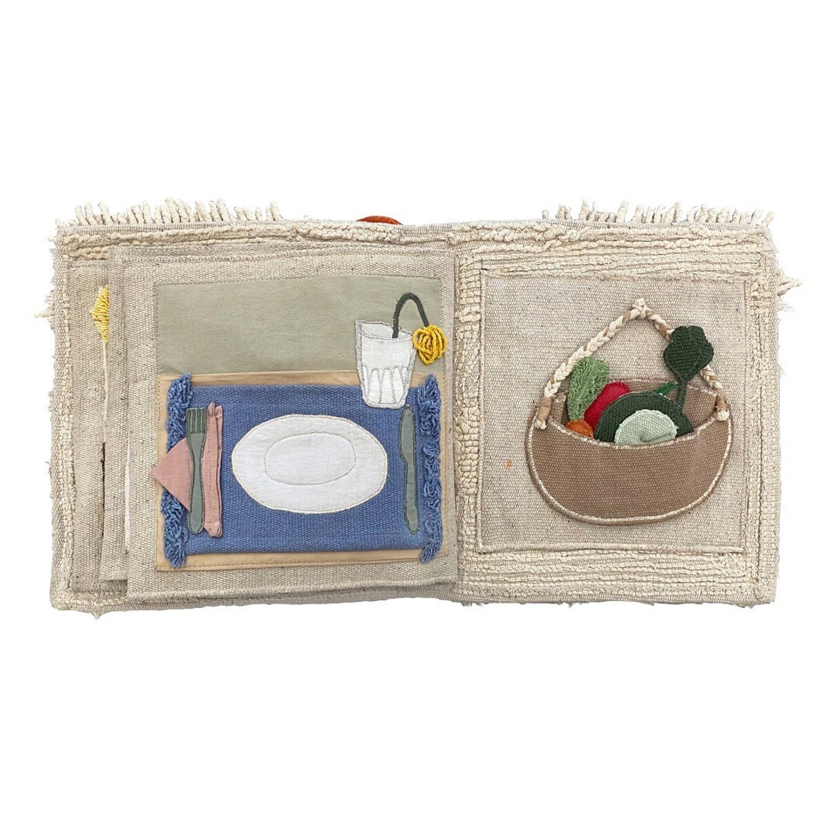 Bawełniana Książeczka Cool Kids Eat Healthy Lorena Canals