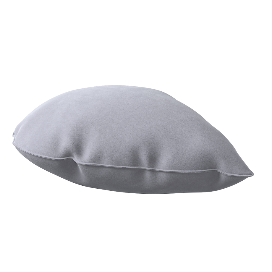 Poduszka Sweet Drop, srebrzysty szary, 55x15x35cm, Posh Velvet