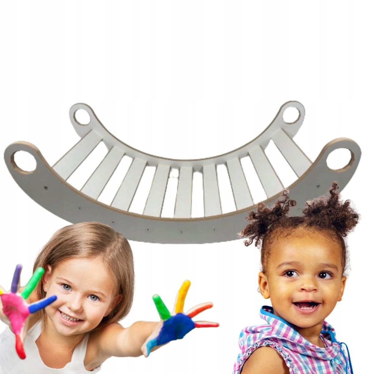 Drewniany Bujak Montessori dla Dziecka do pokoju Mały CERTYFIKOWANY