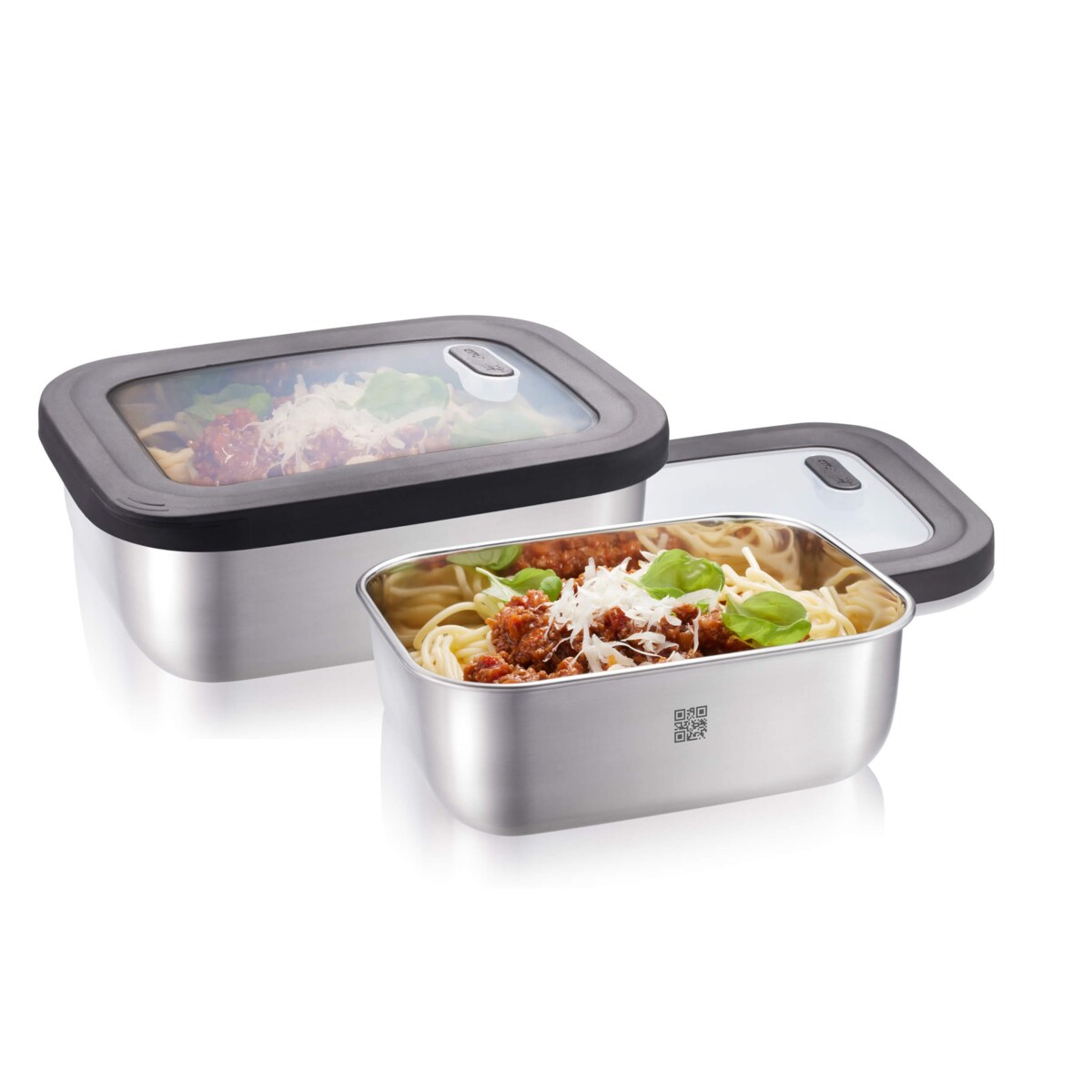 Zestaw 2 pojemników prostokątnych PROVIDO