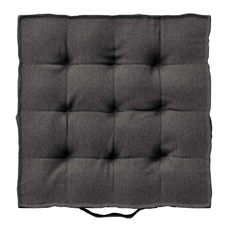 Poduszka na krzesło Kuba, grafitowy, 40 x 40 x 6 cm, Etna