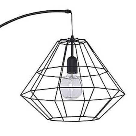 Industrialna lampa podłogowa Diamond 3010 TK Lighting druciana czarna