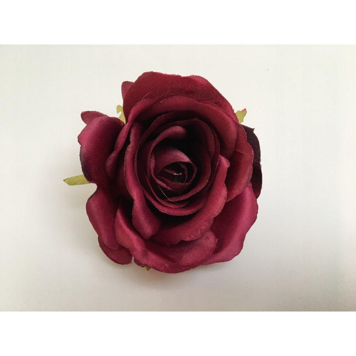 RÓŻA kwiaty sztuczne główka wyrobowa na stroik