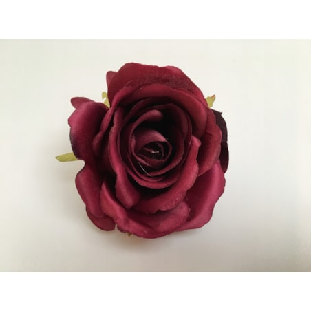 RÓŻA kwiaty sztuczne główka wyrobowa na stroik