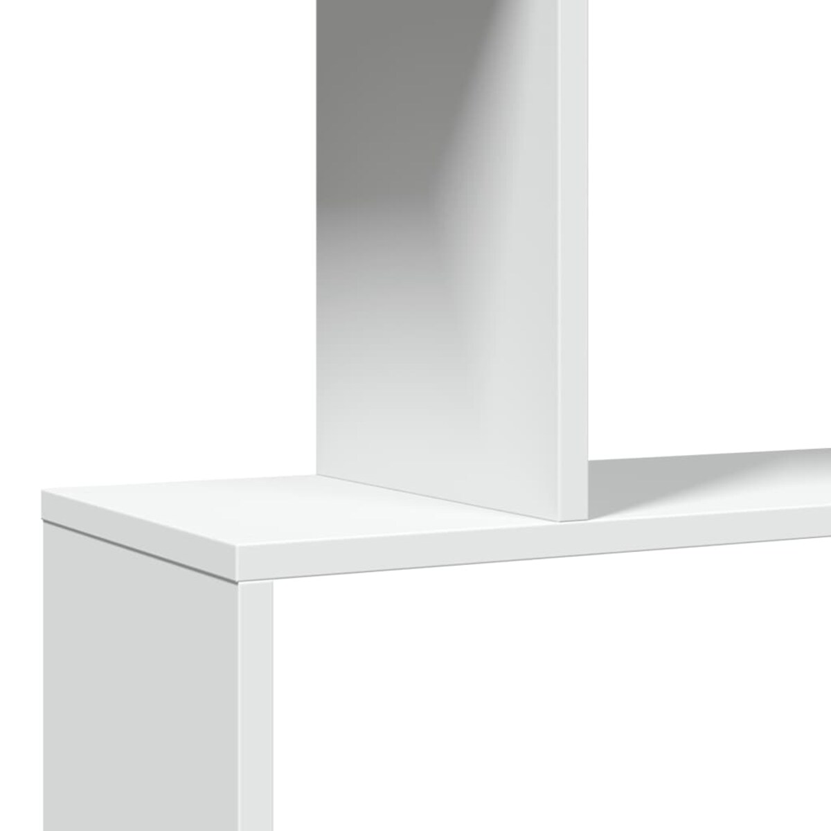 vidaXL Regał na książki z 3 poziomami, biały, 70x24x97 cm, drewno konstrukcyjne