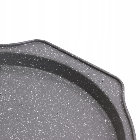 Forma blacha do pieczenia pizzy taca z powłoką marmurkową 33cm KAMILLE