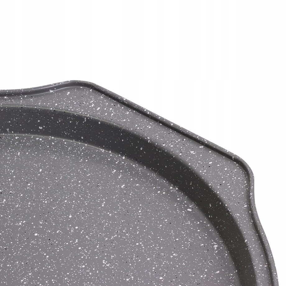 Forma blacha do pieczenia pizzy taca z powłoką marmurkową 33cm KAMILLE