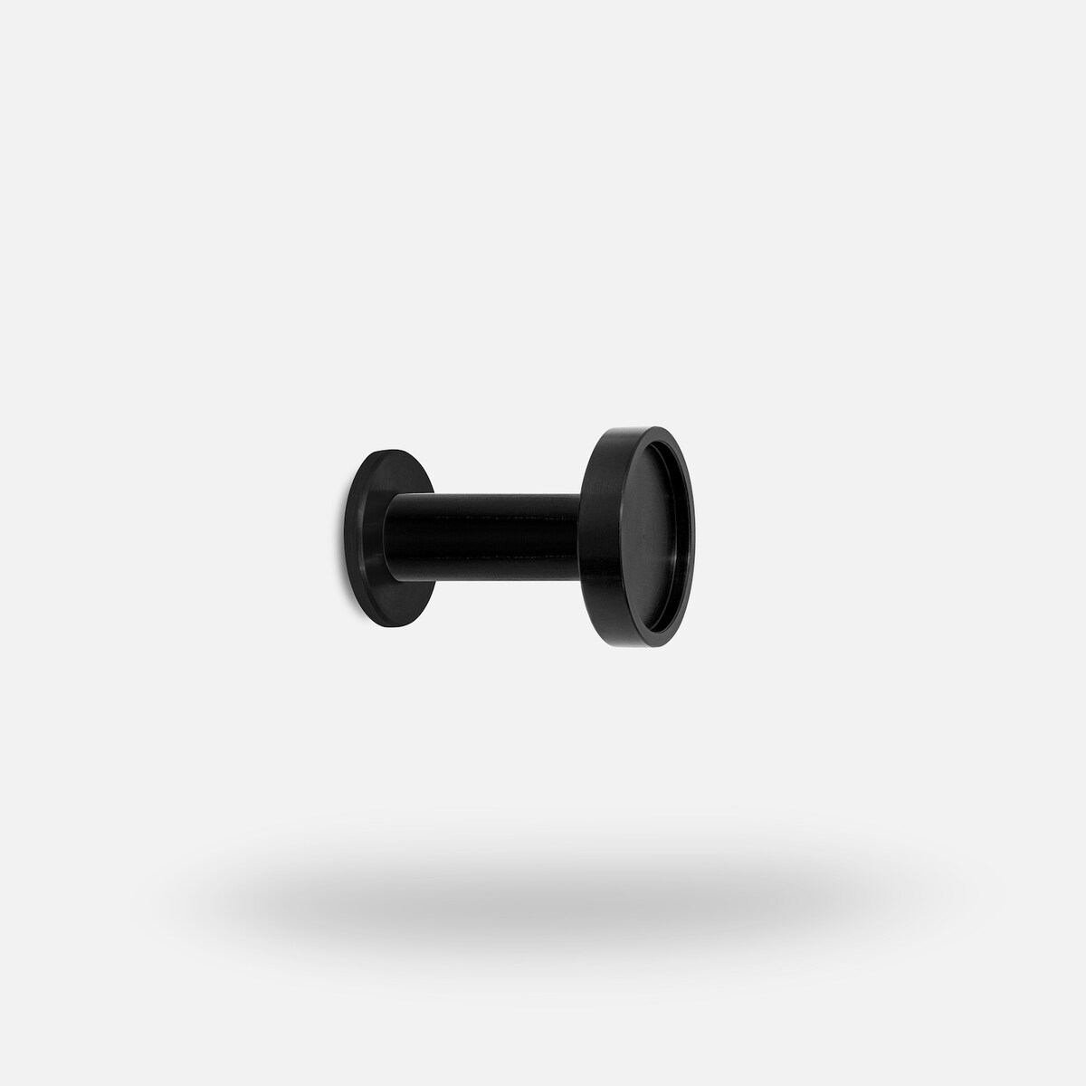 INA SW BLACK wieszak ścienny szczotkowany