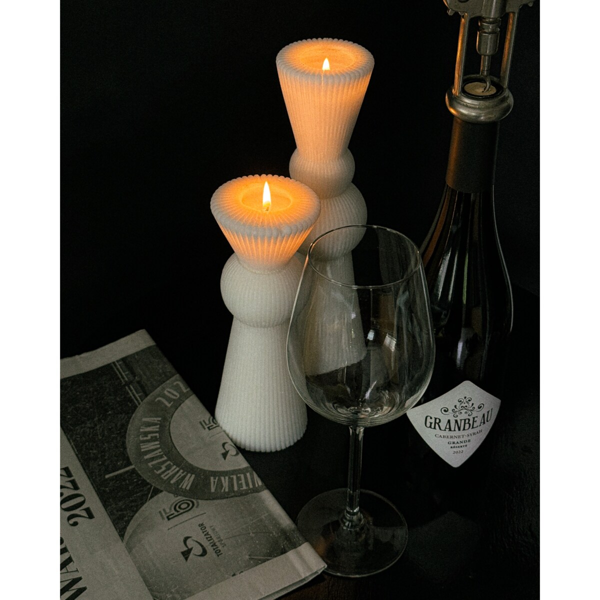 VERKOI Świeca Ozdobna Modern Beta