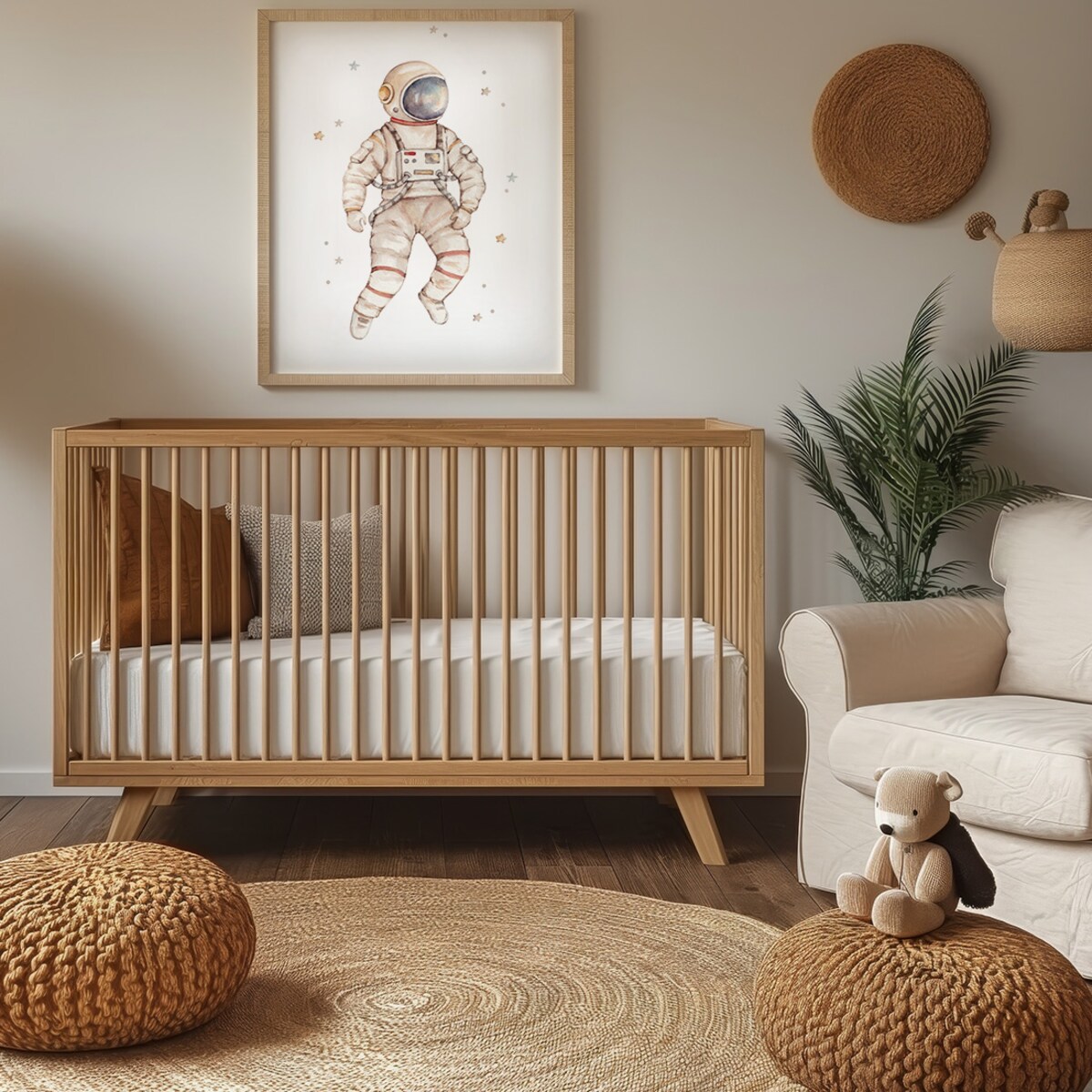 Plakat dla dzieci Astronauta 30x40