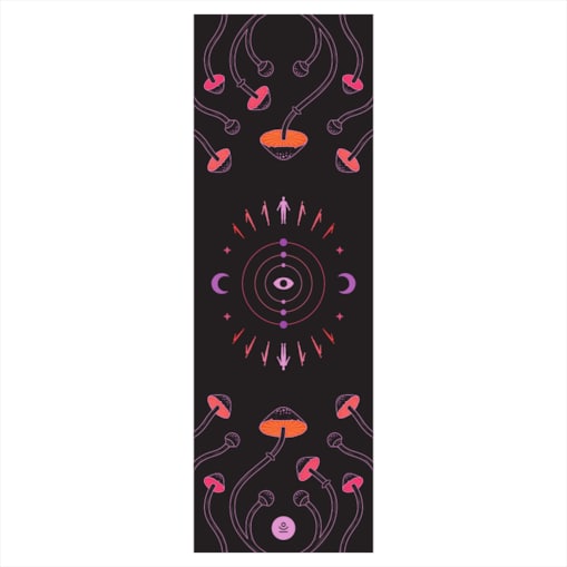 Podróżna mata do jogi antypoślizgowa PSYCHOBELLA