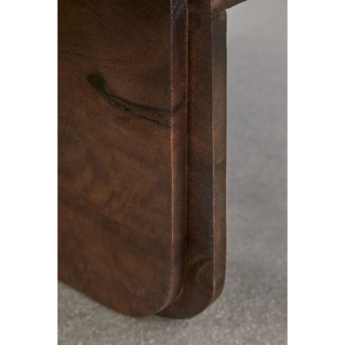 Stolik kawowy 90x90 cm z naturalnego trawertynu i drewna mango Clotsh