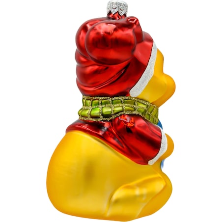 Bombka choinkowa: Niedźwiadek z garnkiem miodu