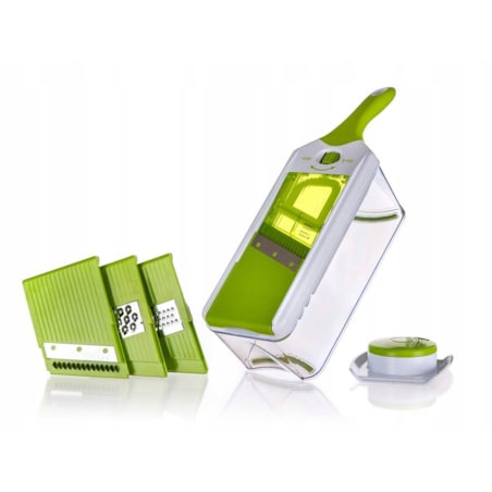 UNIWERSALNY KRAJACZ RĘCZNY KUCHENNY 7ele do warzyw maszynka siekacz BANQUET