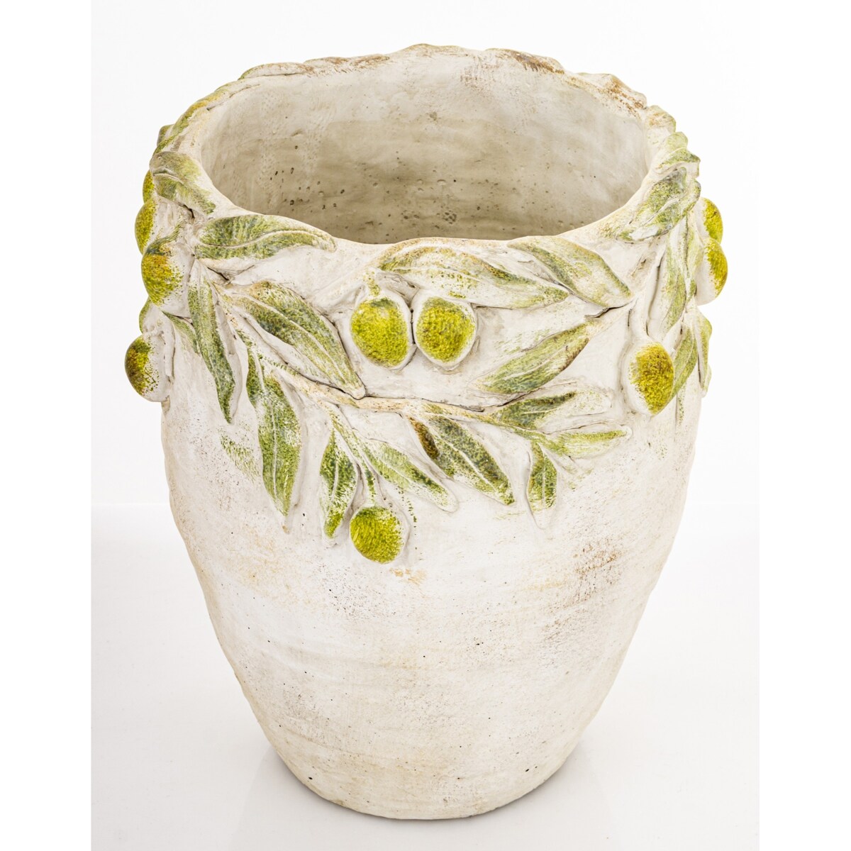 Osłonka cementowa 29,5x24x24 cm ADECALIS-3 beżowa big