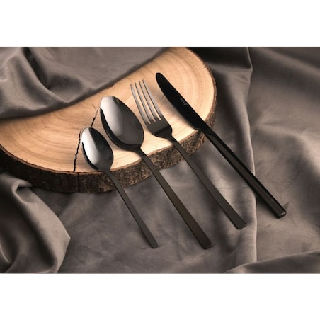 Łyżeczka do herbaty Piano Shiny black 3 sztuki zawieszka 30848