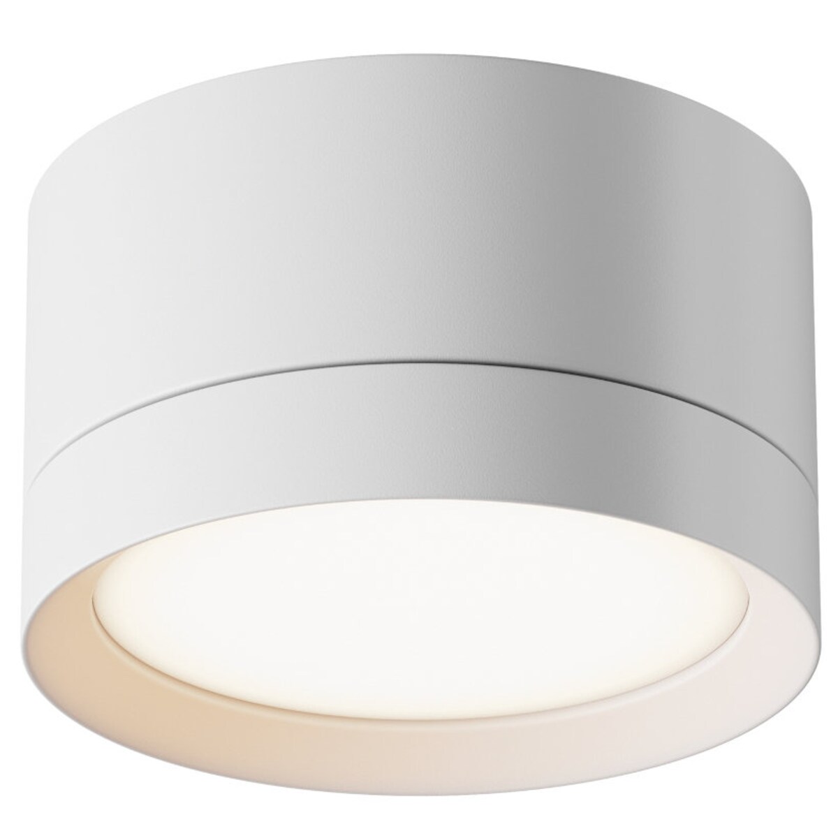 Plafon natynkowy C086CL-GX53-SRD-W LED 15W do salonu biały
