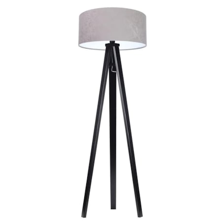 Lampa stojąca HOME 50 szara/biała/czarna