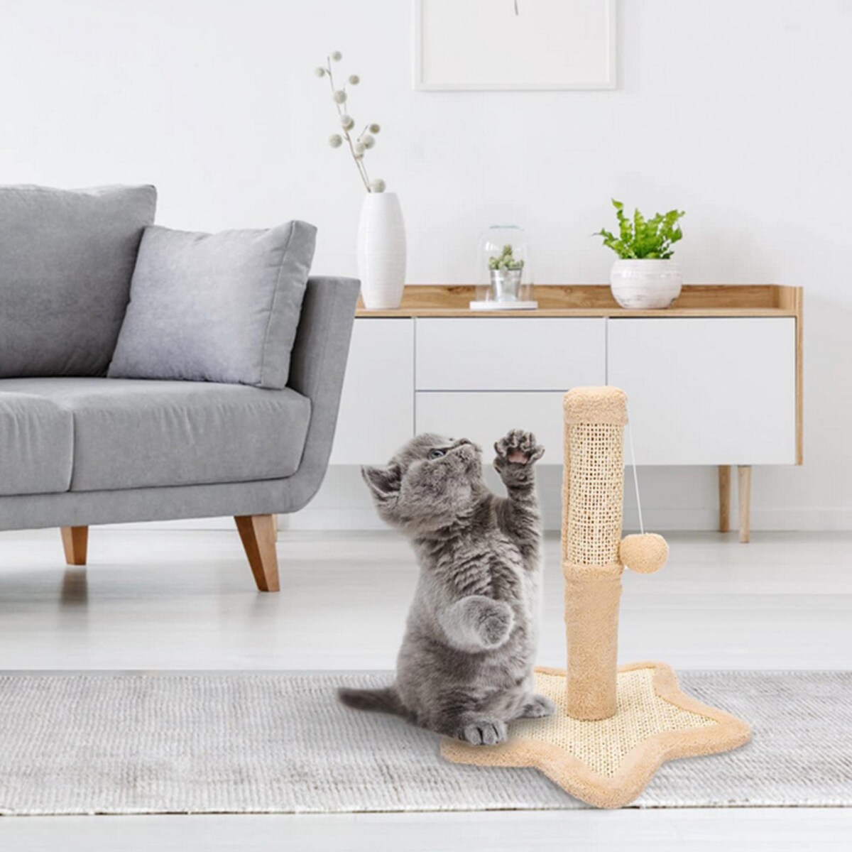 Drapak Dla Kota Słupek Zabawka Drzewko Piłka Mysz