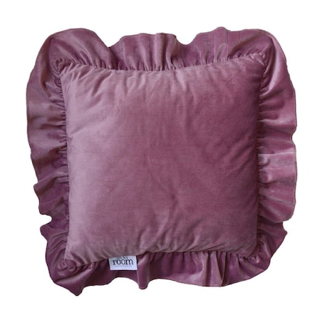 Poszewka Pościel Na Poduszkę Jasiek Z Falbanką 40X40 Retro Róż