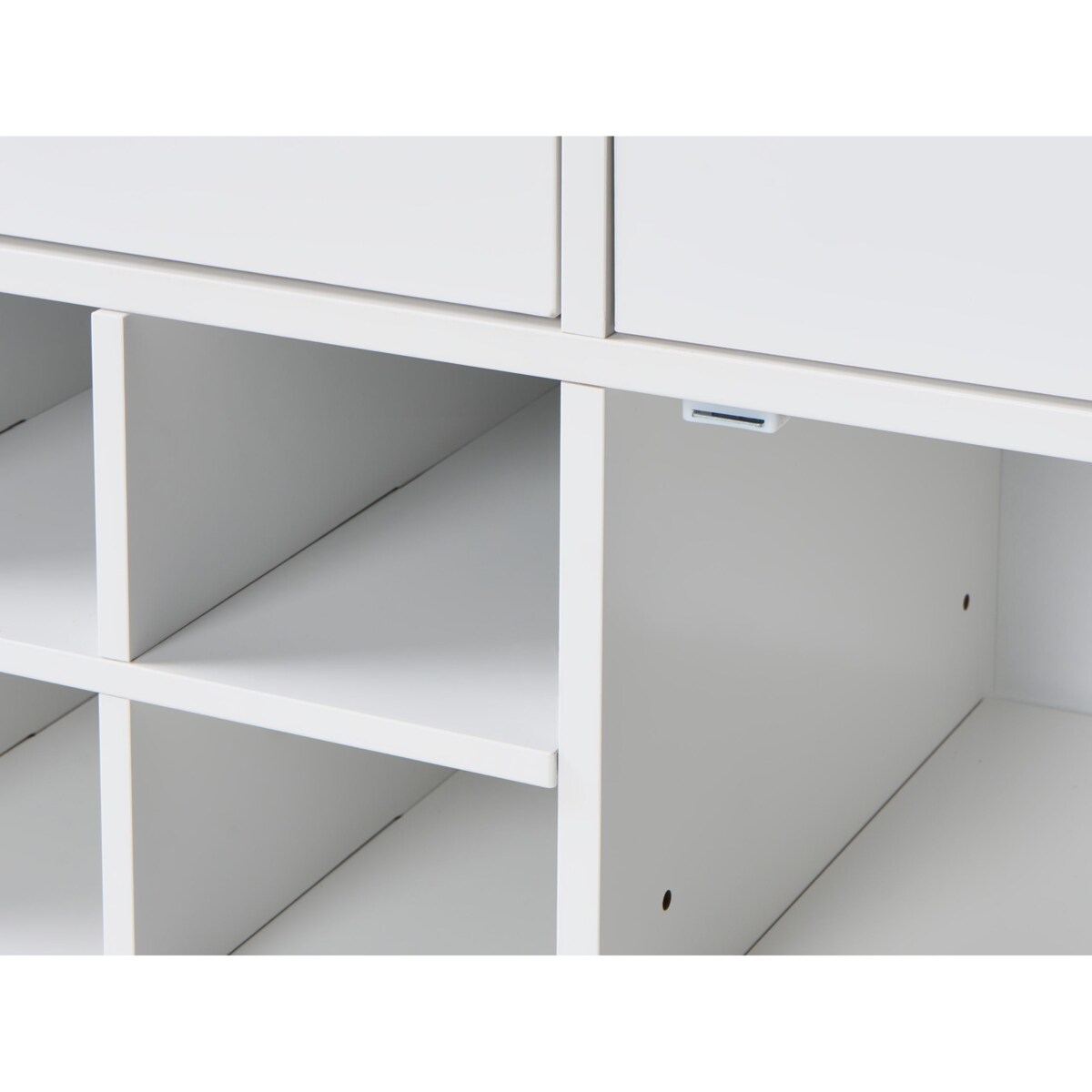 Szafka z półką na wino LUCASTON Biały