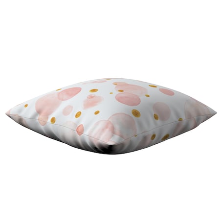 Poszewka Milly 60x60 ecru-różowy