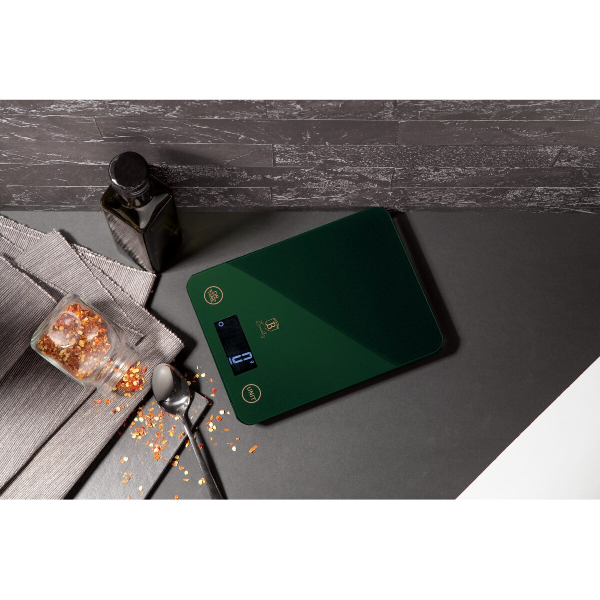 Waga kuchenna ultra-slim BERLINGER HAUS Emerald