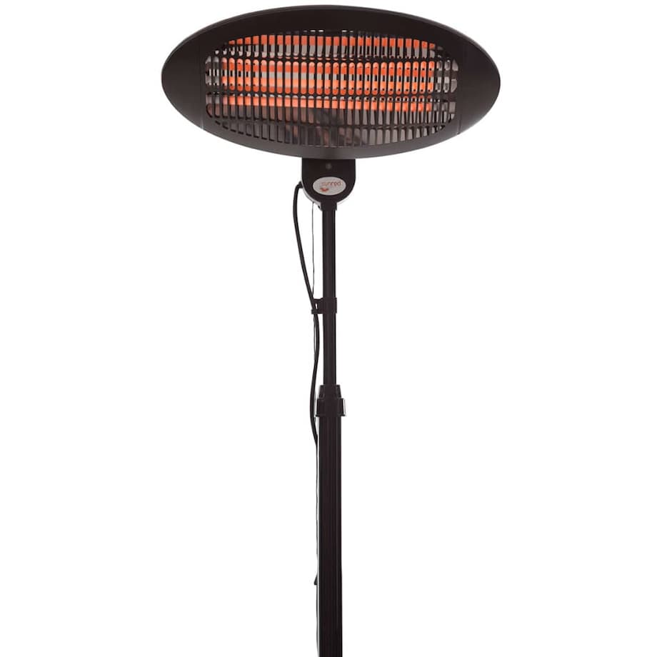 Sunred Grzejnik stojący Electra, 2000 W, kwarc, czarny, SMQ2000A