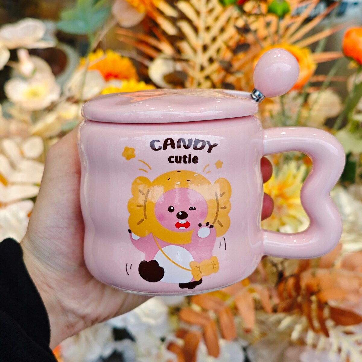 ZESTAW KUBEK Z PODGRZEWACZEM + Łyżka + Kabel USB PREZENT KUBEK ŚWIĄTECZNY