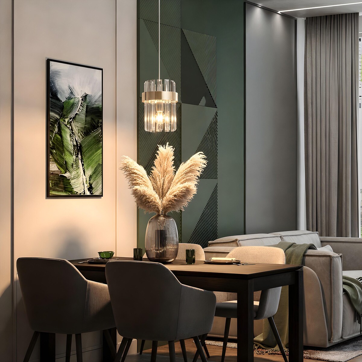 Lampa sufitowa wisząca Light Prestige Vetro transparentny 1 x E14 1 szt.