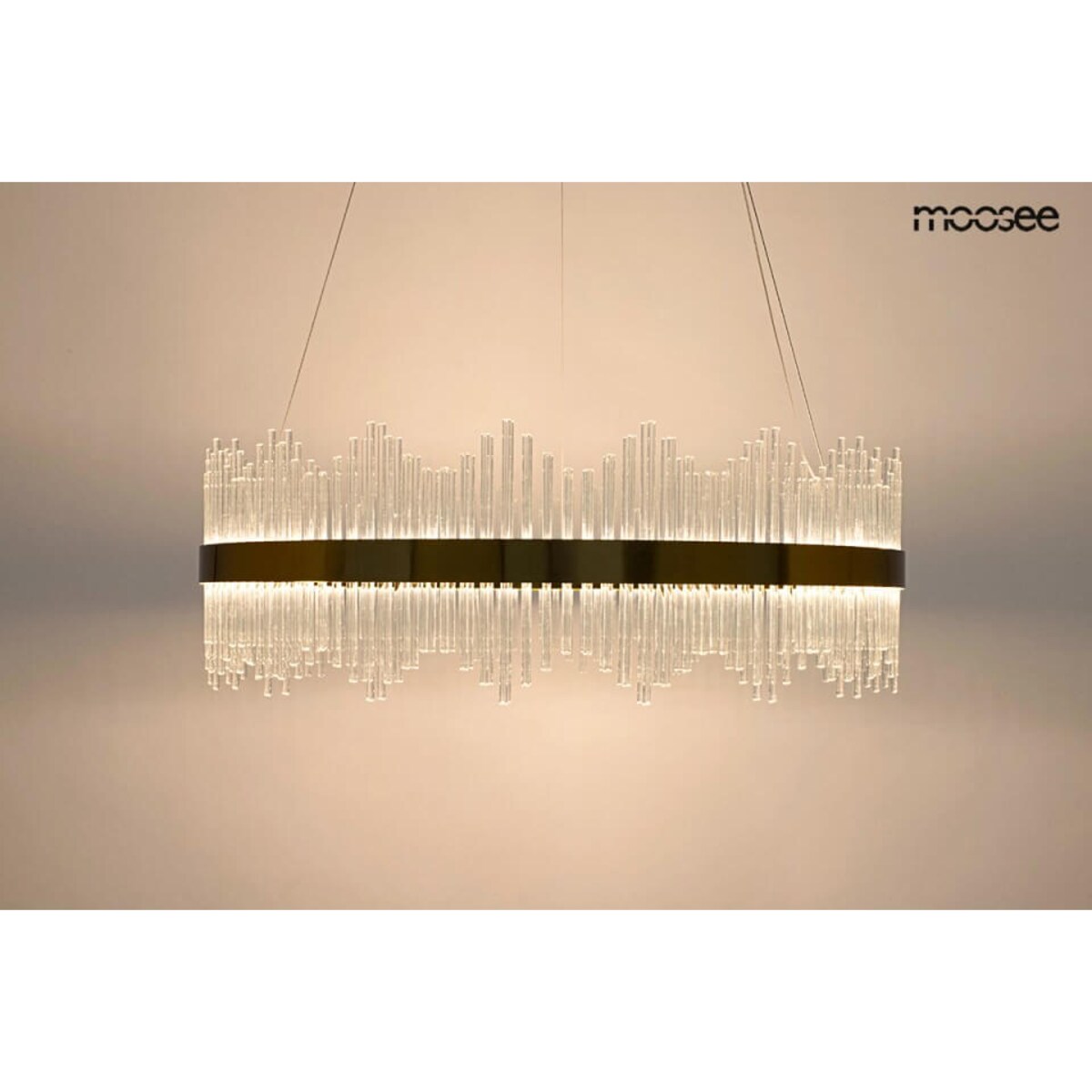 MOOSEE lampa wisząca FLORENS 80 złota