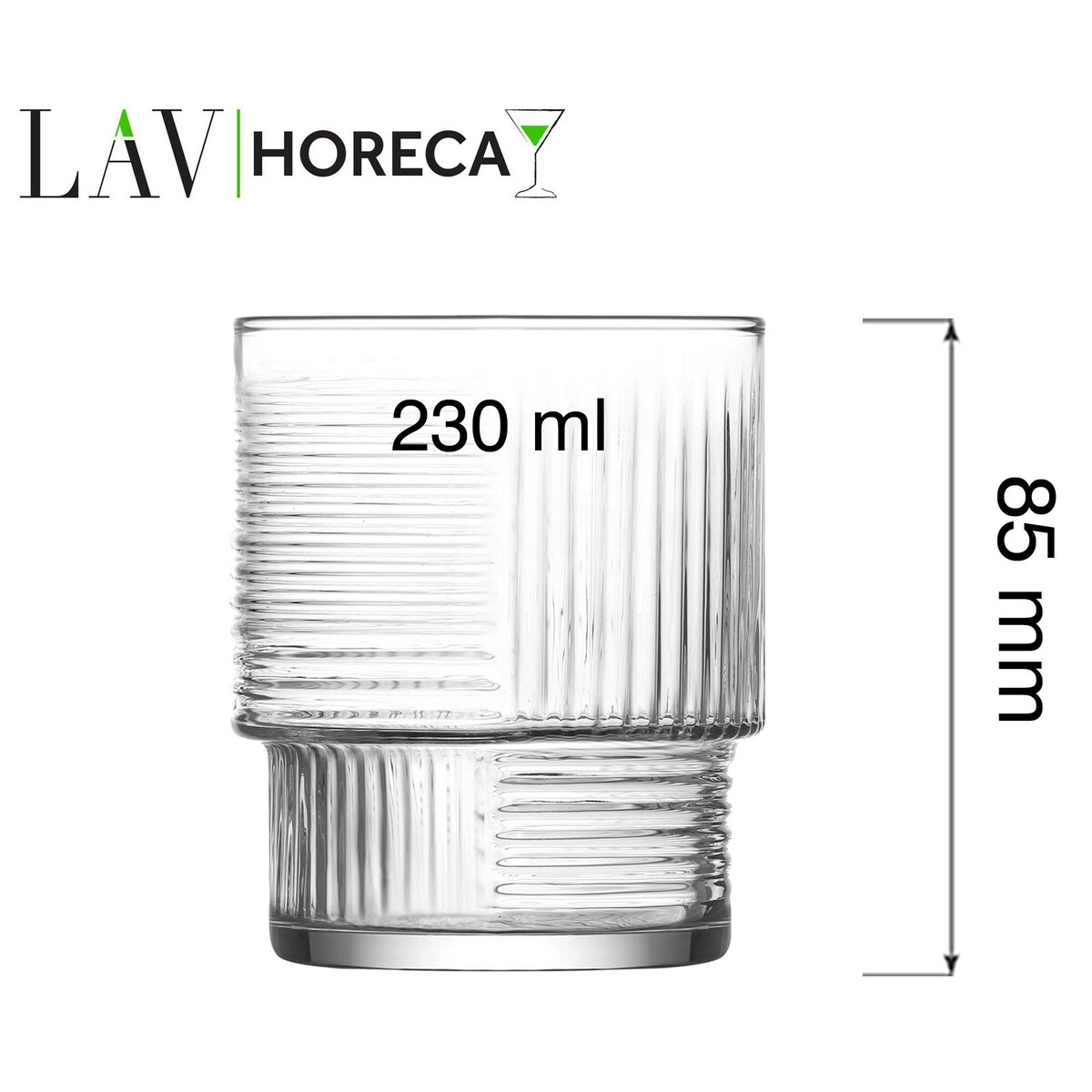 Szklanka niska Istanbul, 230ml, LAV