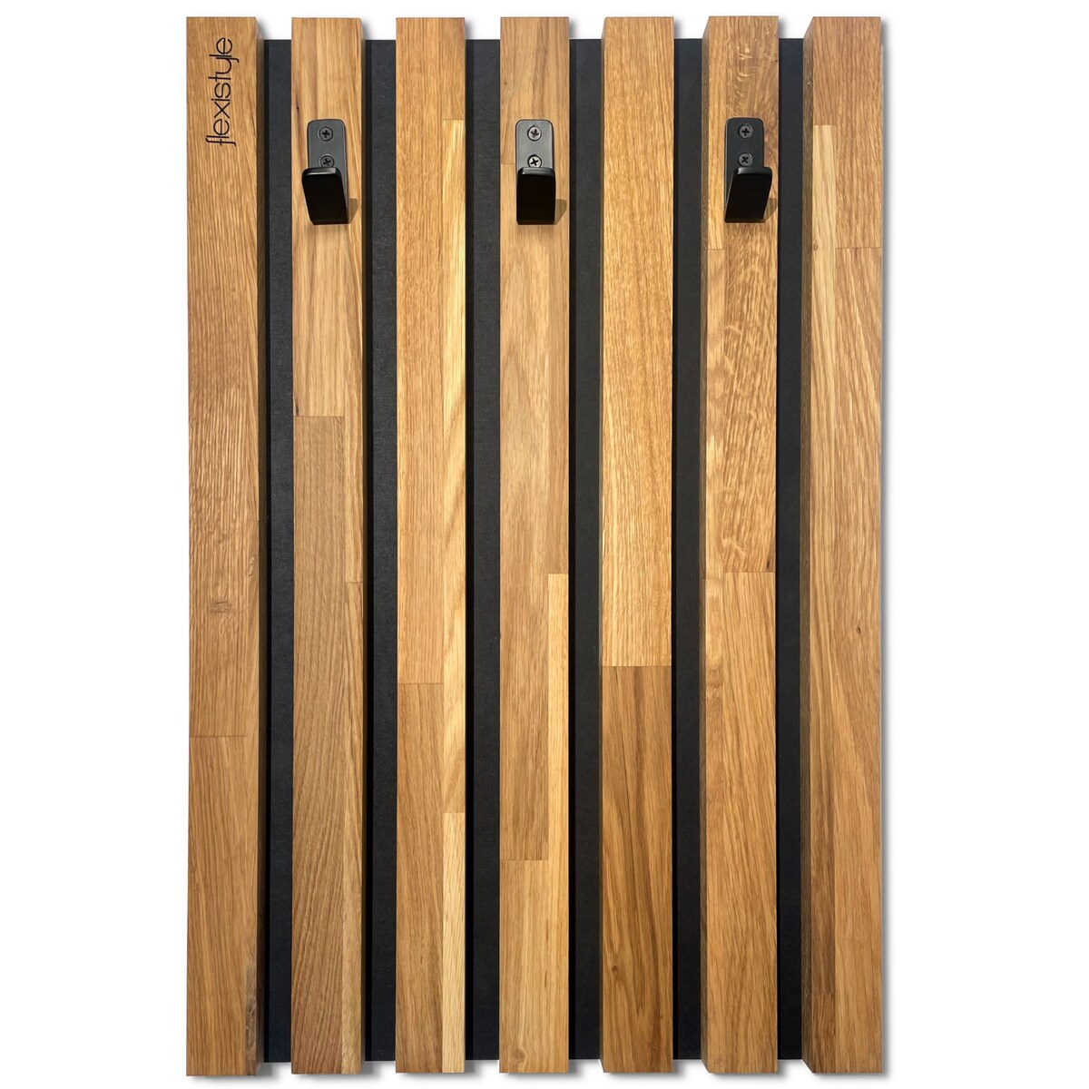 Wieszak ścienny na ubrania Lamele 40cm