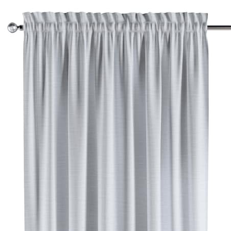 Zasłona na kanale z grzywką 1 szt. 130x260 biały