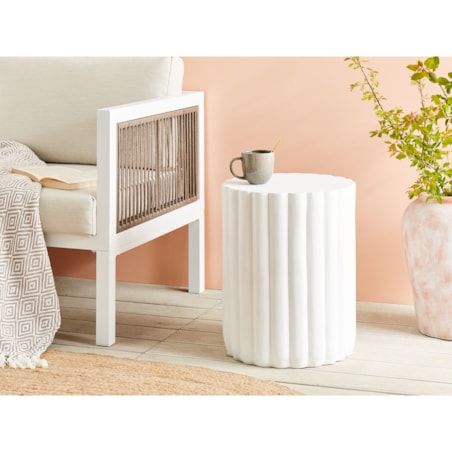 Stolik pomocniczy biały FASSA