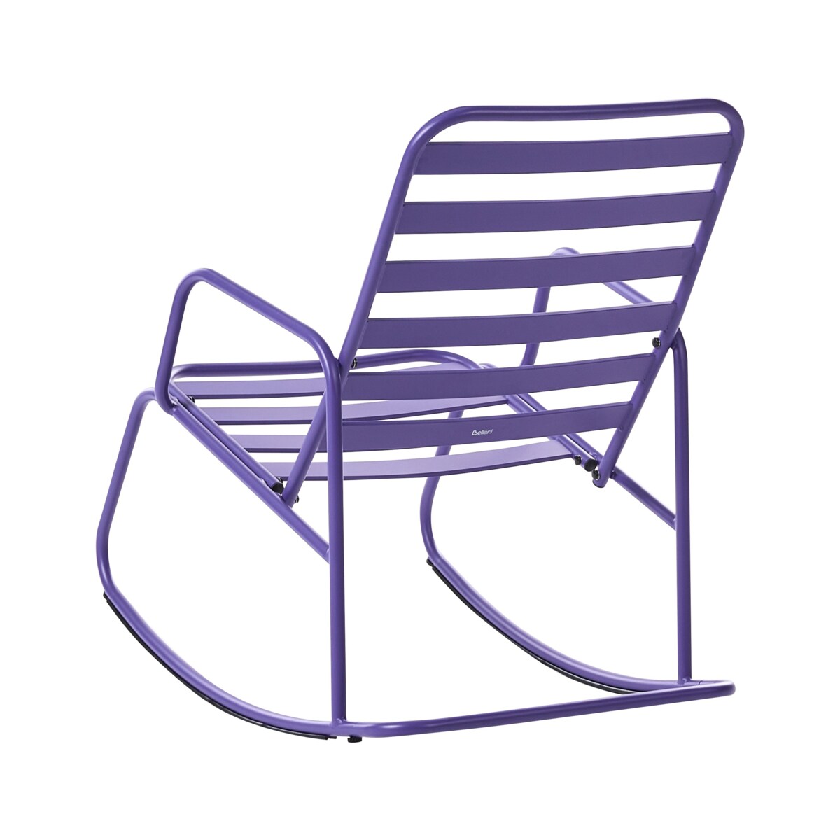 Fotel bujany ogrodowy TURI Metal Purpurowy