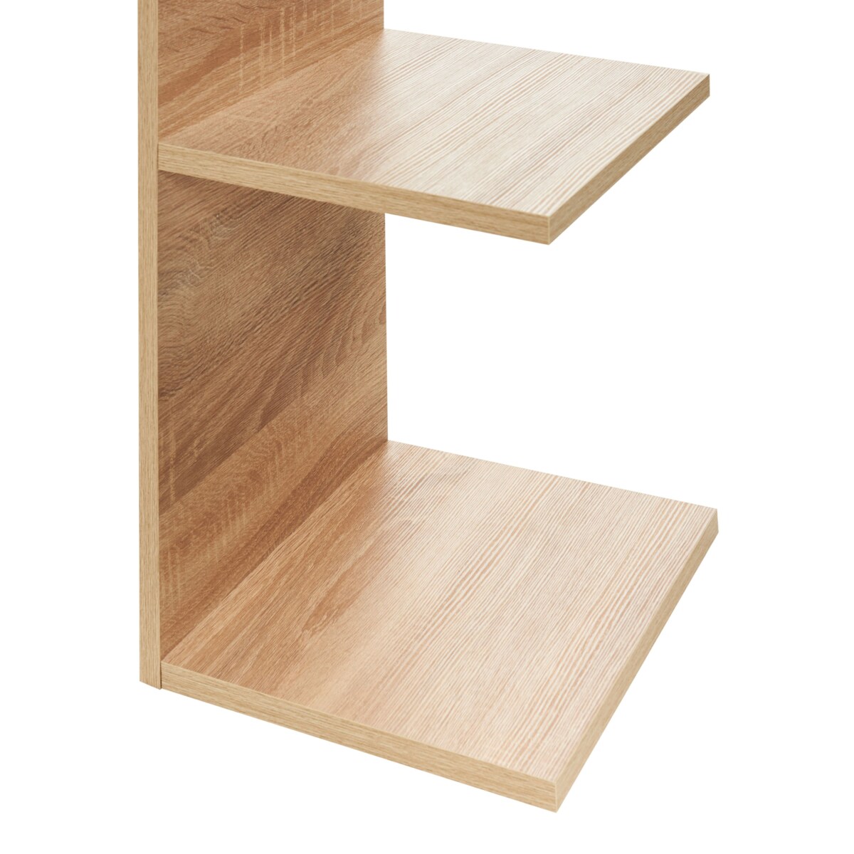 Regał ścienny ESTON Jasne drewno