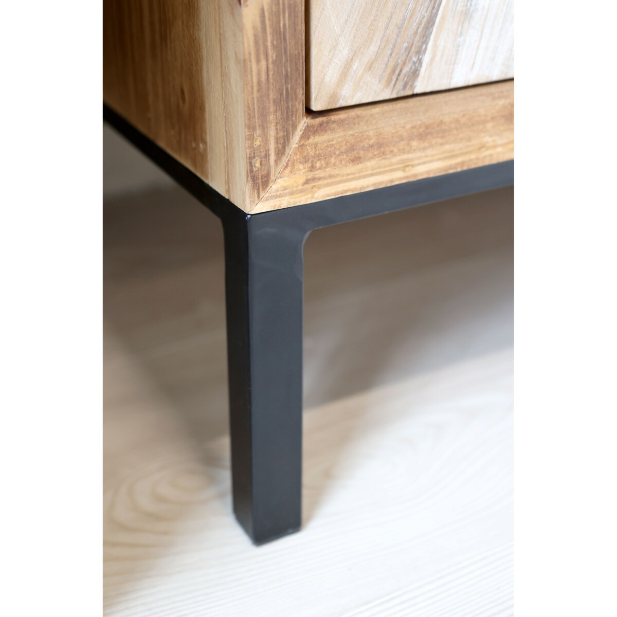 Szafka nocna z drewna z recyklingu 2 szt. Origins